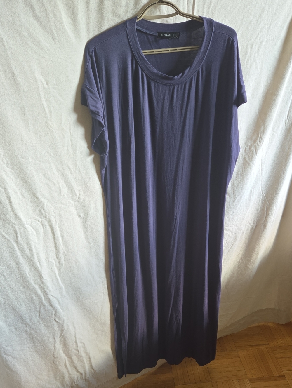 Dynamite blue grey Maxi Tunic Dress